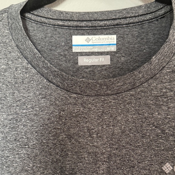 Columbia Men's Charcoal Tee - Picture 3 of 5